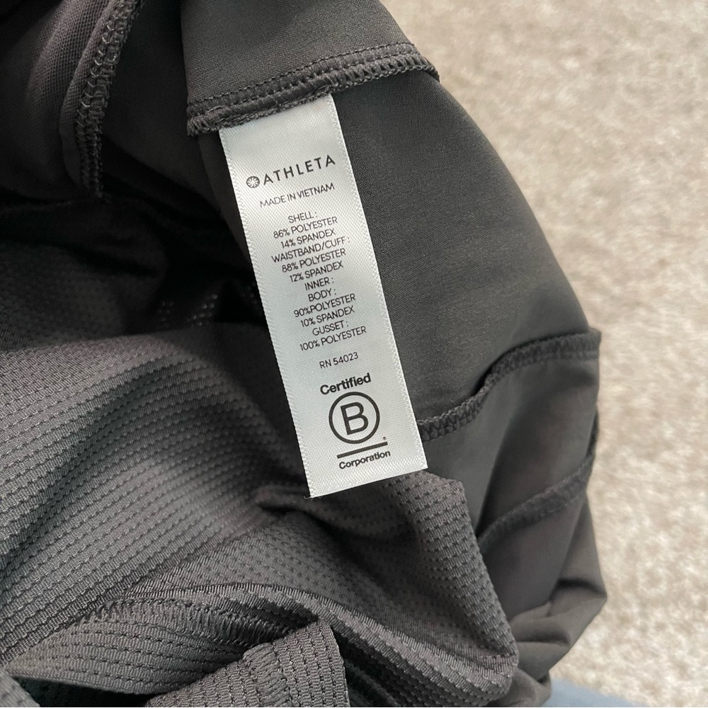 Athleta Charcoal Athletic Tennis Golf Skort - Picture 8 of 8